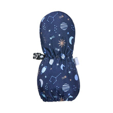 Charger l'image dans la galerie, Mitaines HIVER longs - NAVY BABY SPACE Long Cuff Mittens - 6-12 mois
