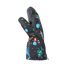 Charger l'image dans la galerie, Mitaines HIVER avec ZIP - Adorable Mittens ASTRO DINO 5-6 ans
