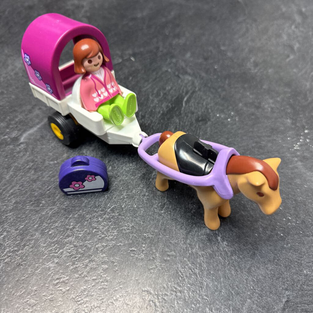 enseble de figurine + chariot