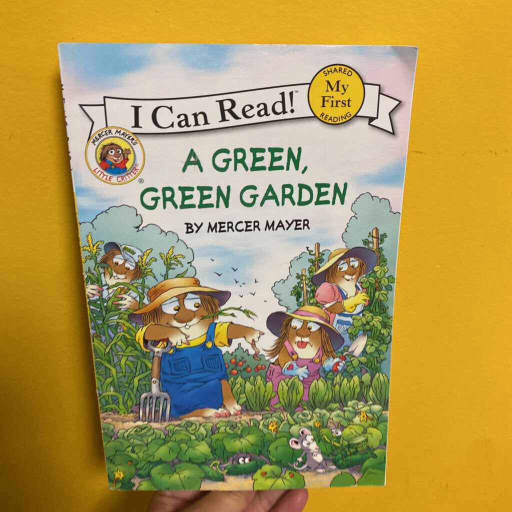 I can read - A green green garden