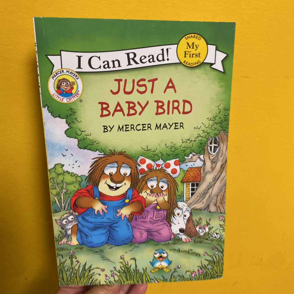 I can read - just a baby bird