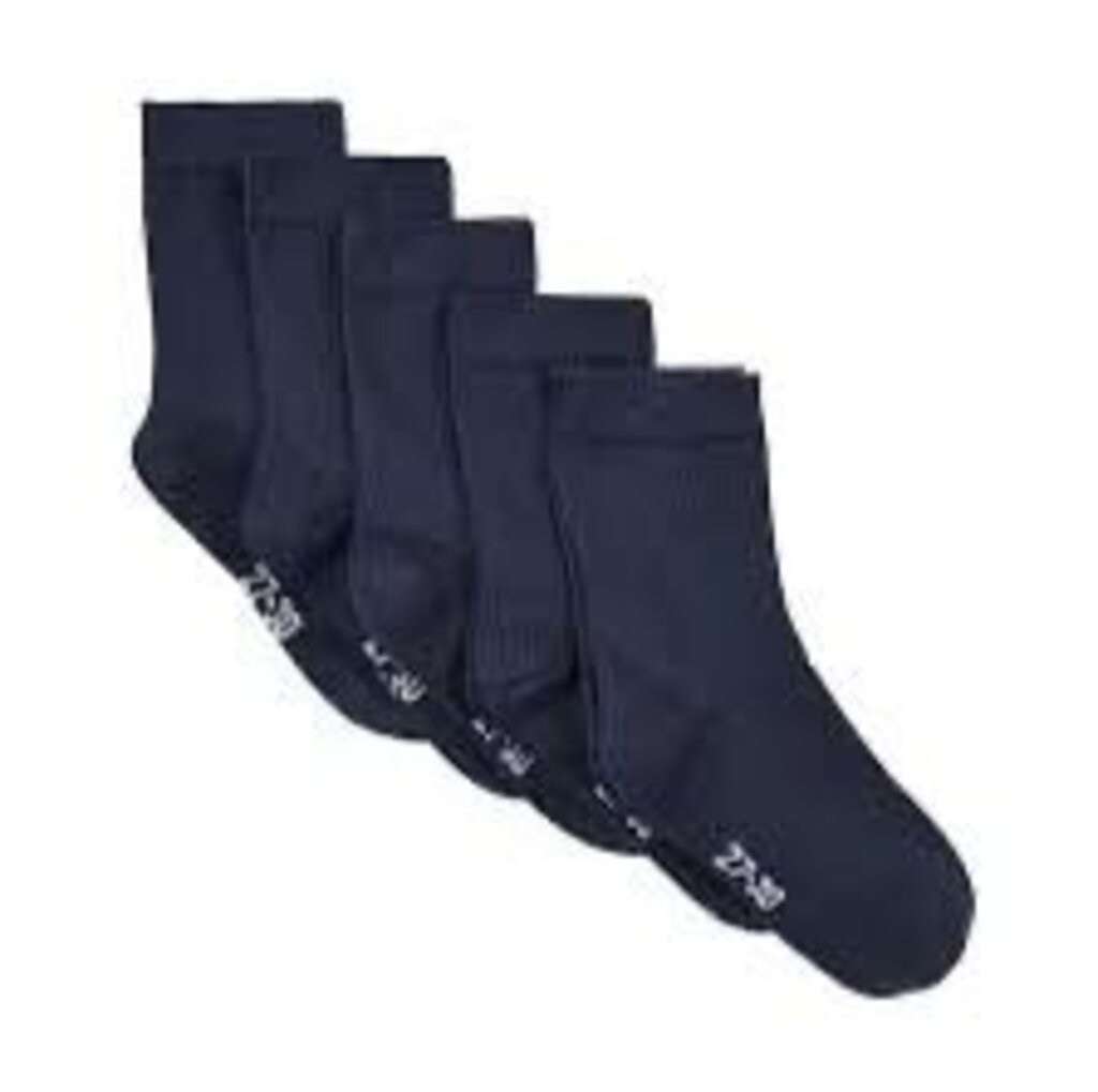 Paquet de 5 chaussettes UNI 10-12 ans