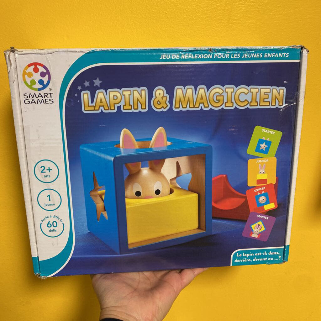 COMPLET jeu de reflexion -lapin et magicien