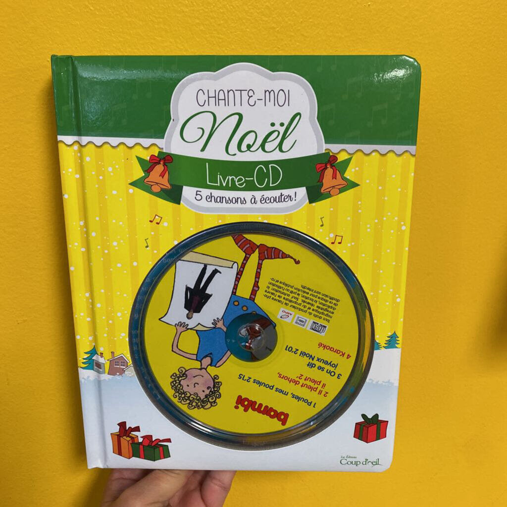 Livre + CD Chante moi Noel