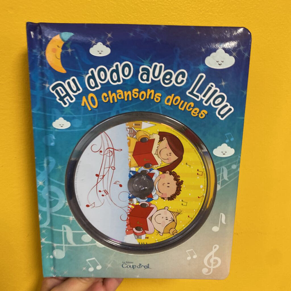 Livre + CD Au dodo avec Lilou