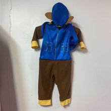 Charger l&#39;image dans la galerie, DEGUISEMENT 3 pcs Jumpsuit + casque + sac a dos CHASSE de la PAT PATROUILLE +/- 3-4 ans
