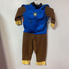 Charger l&#39;image dans la galerie, DEGUISEMENT 3 pcs Jumpsuit + casque + sac a dos CHASSE de la PAT PATROUILLE +/- 3-4 ans

