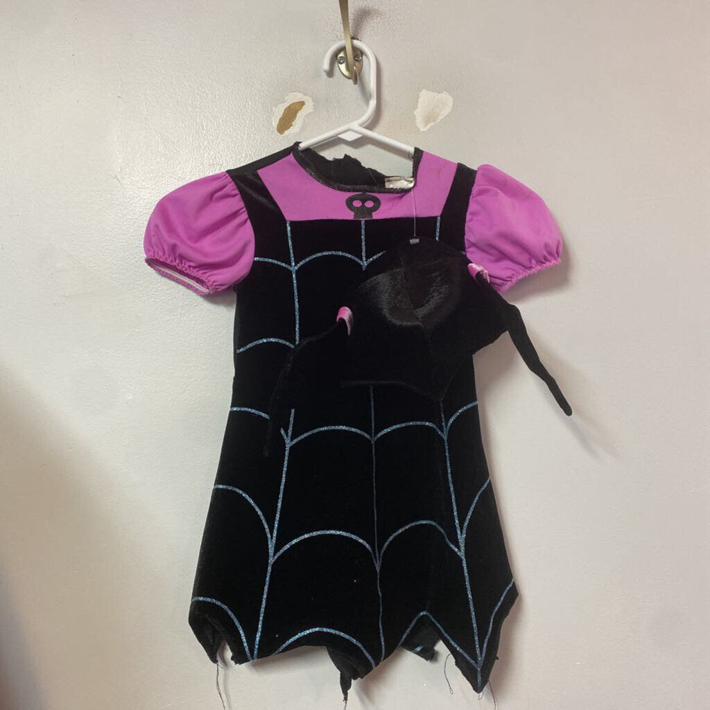 DEGUISEMENT 2 pcs Robe + chapeau VAMPIRINA 3-4 ans