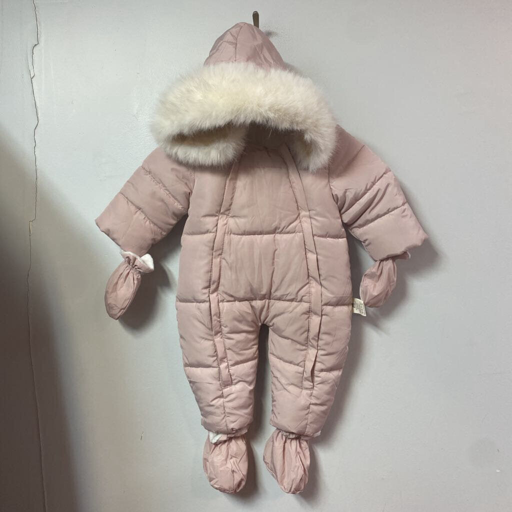 COMMEN NEUF Ensemble HIVER 1 pc mit et gant integres +/- 9-12 mois