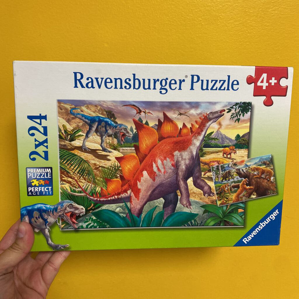 COMPLET Casse tete 48 pcs DINOSAURES