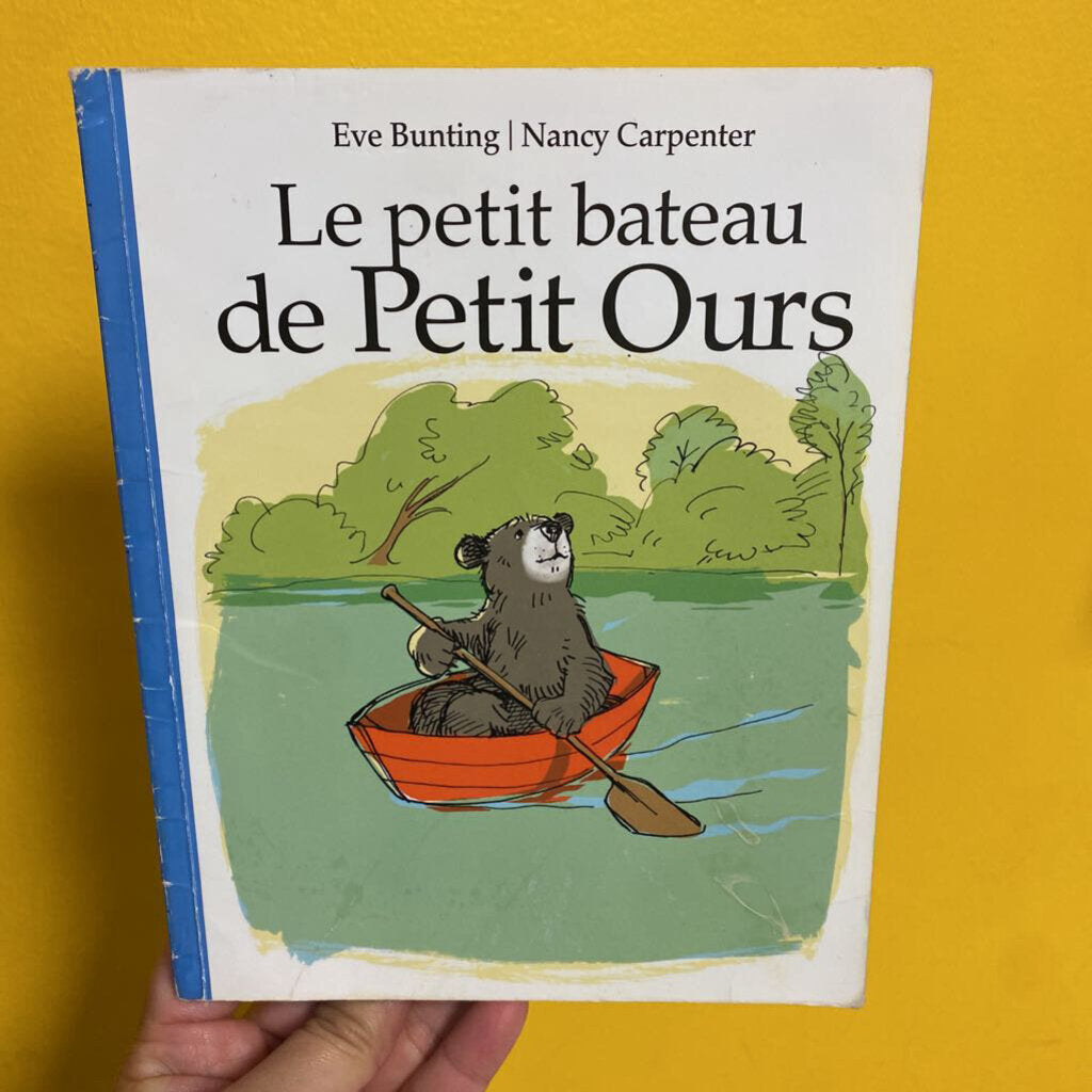 Le petit bateau de Petit Ours