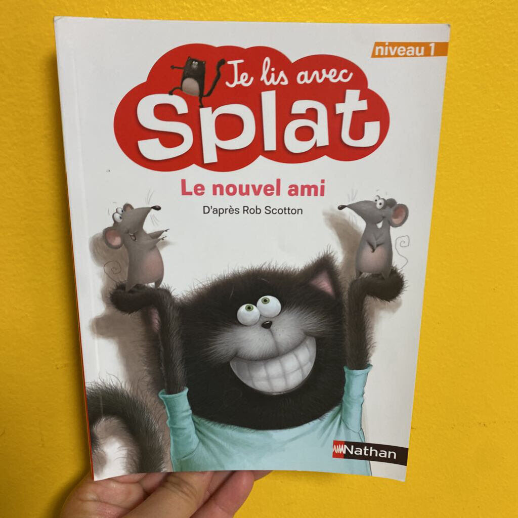 Je lis avec Splat - Le nouvel ami