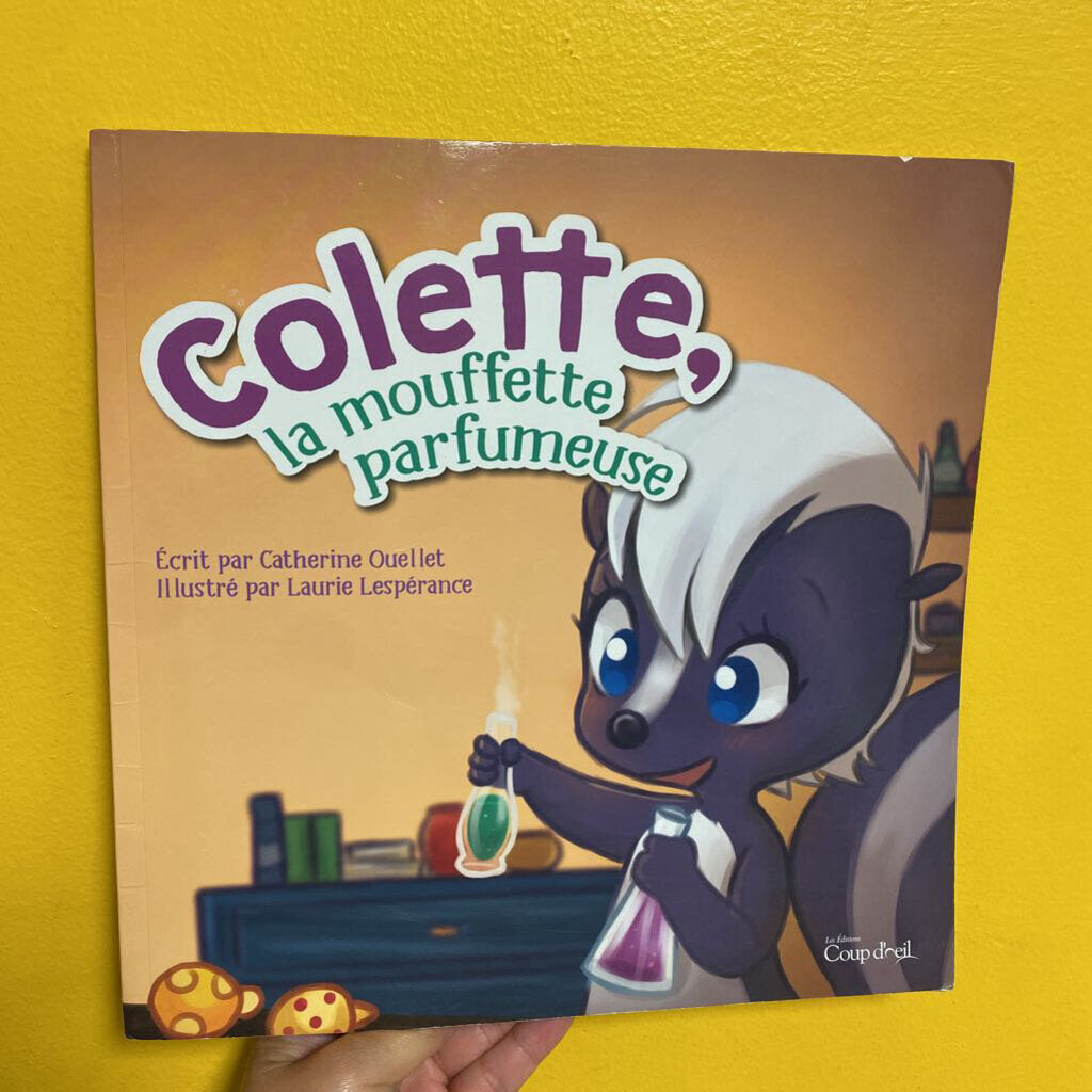 Colette la moufette parfumeuse