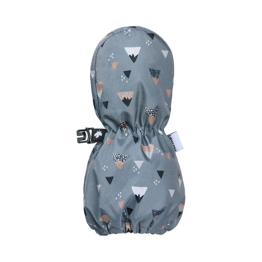 Mitaines HIVER longs - GREY BABY PEAKS Long Cuff Mittens - 6-12 mois