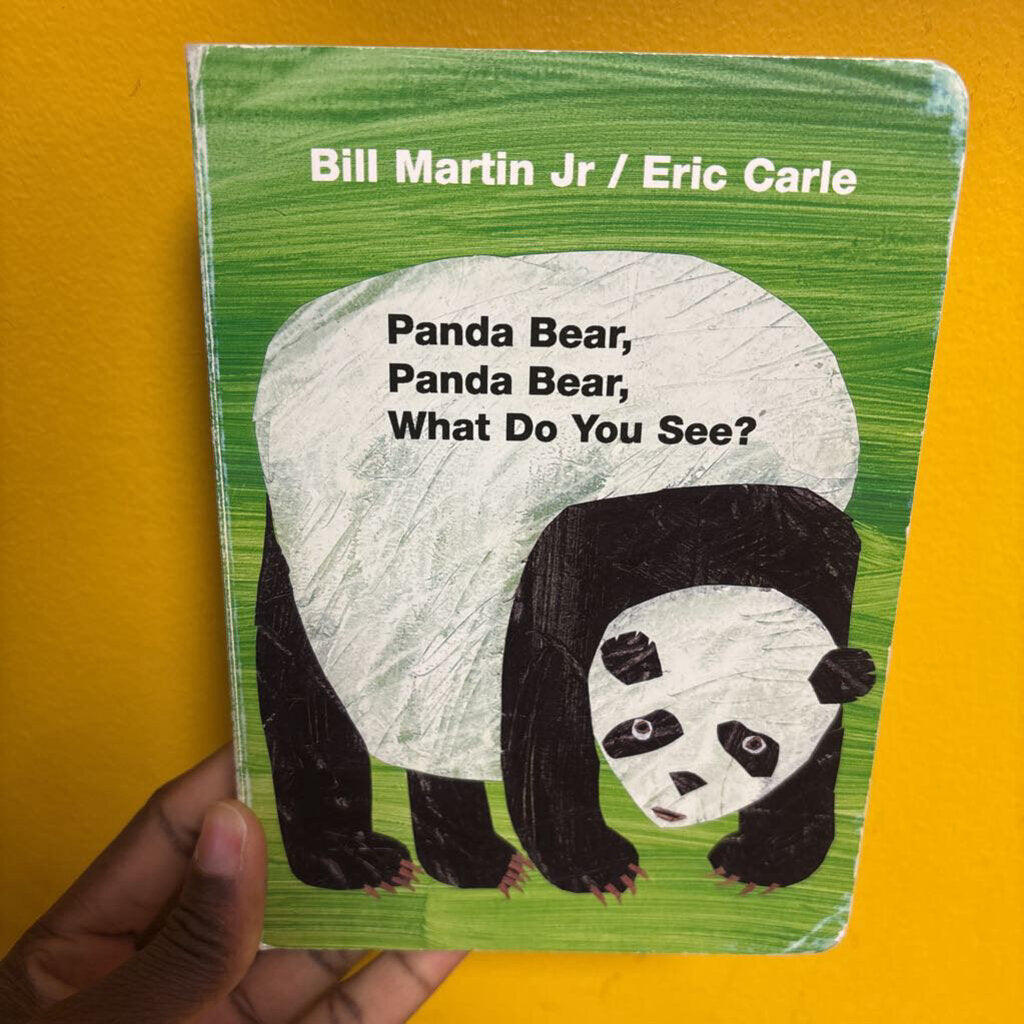 panda bear, panda bear, what do you see