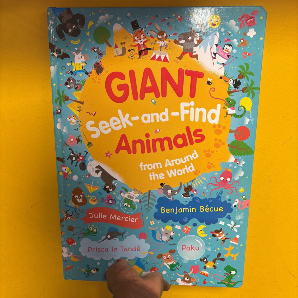 Giant Seek and Find Animals