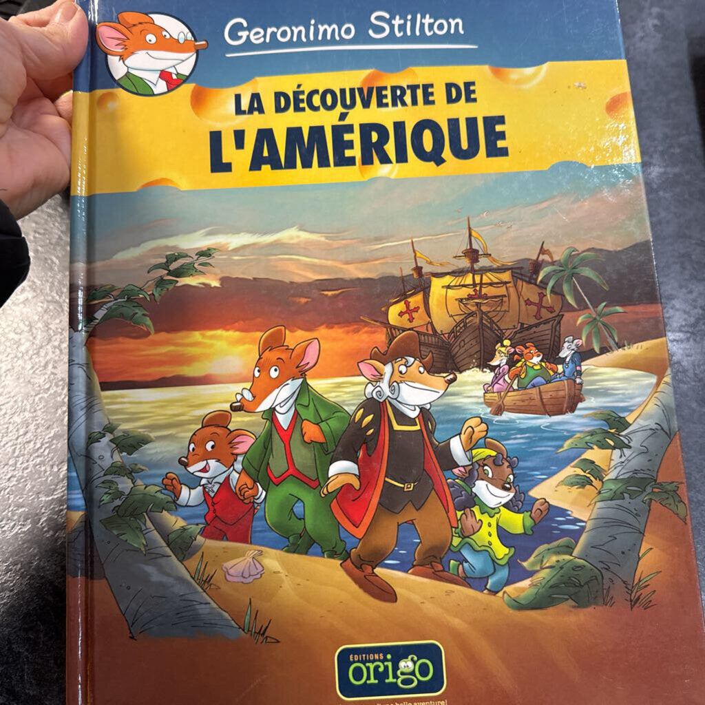 BD Geronimo Stilton - La decouverte l'Amerique