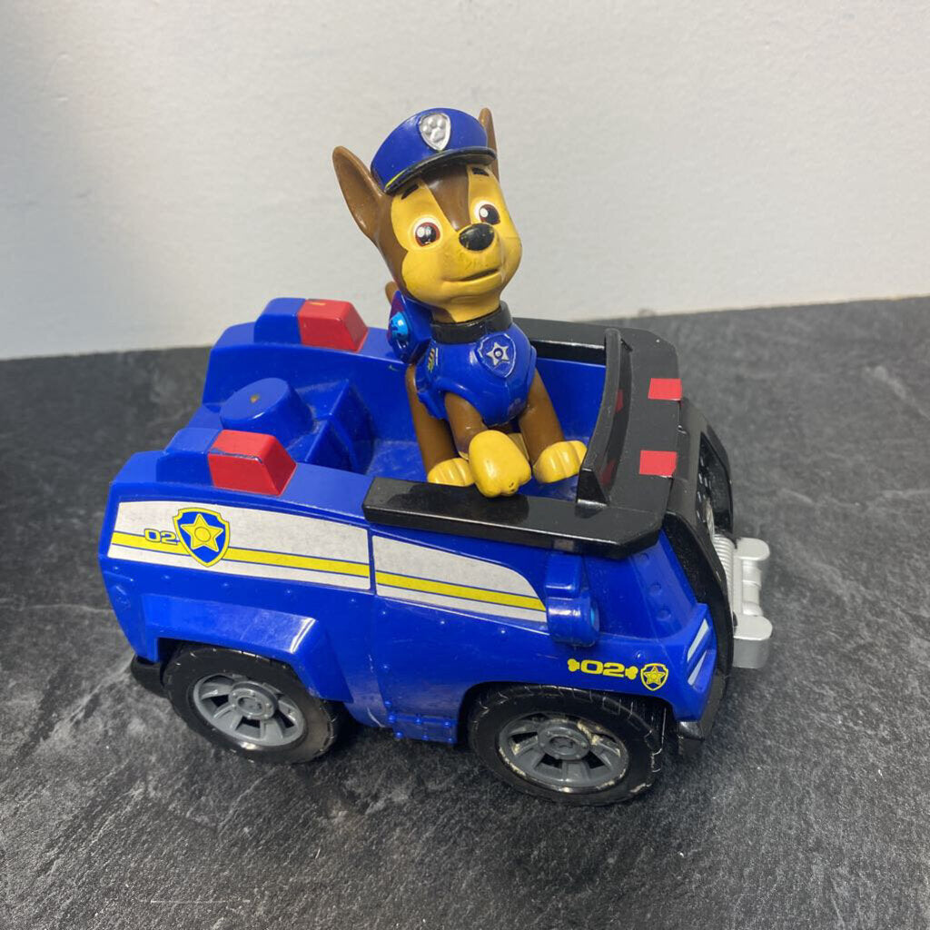 voiture La pat patrouille CHASE+ figurine