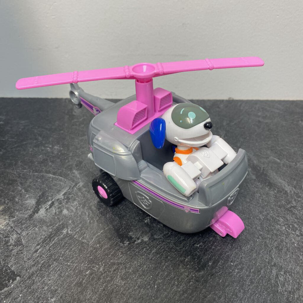 helicoptere La pat patrouille + figurine