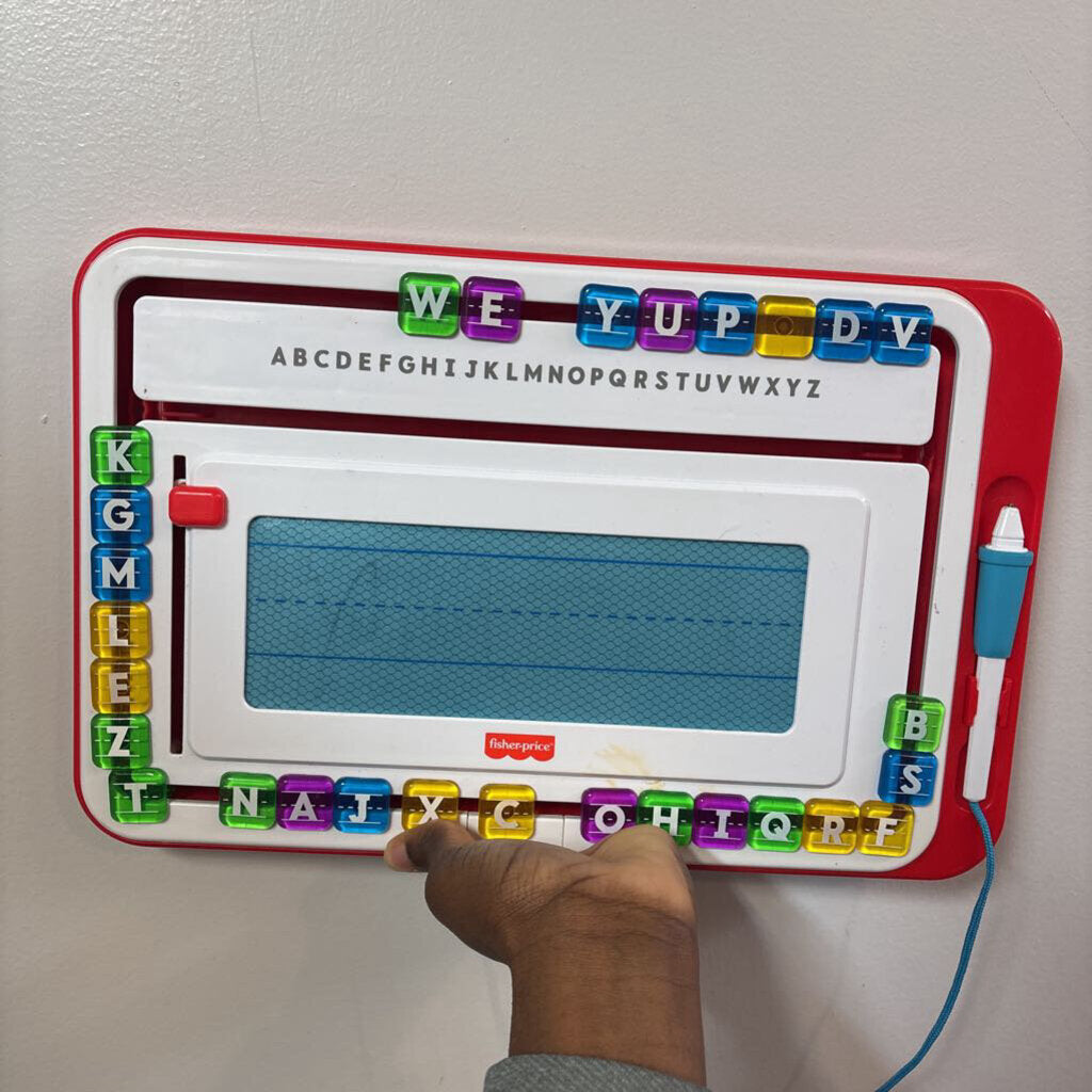 Tablette magnetique de dessin AVEC stylo et lettres mobiles