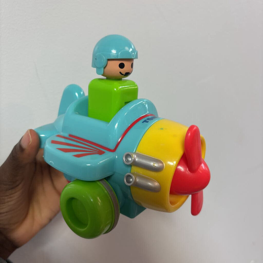 Petit Avion a CRIQUER avec Figurine