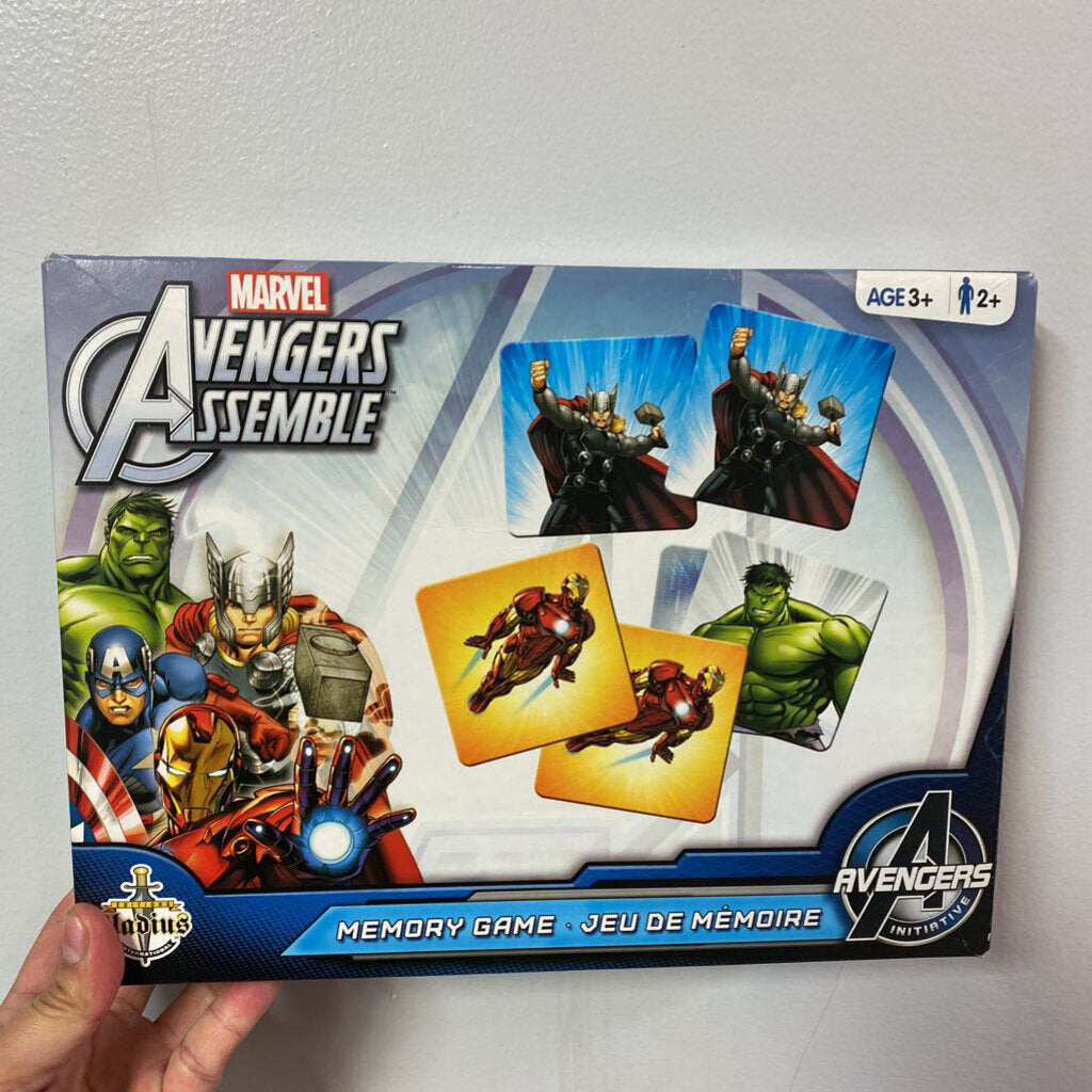 COMPLET Jeu de memoire AVENGERS