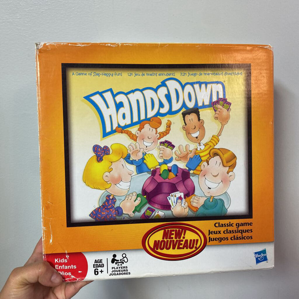 COMPLET handsdown-jeu de main amusant