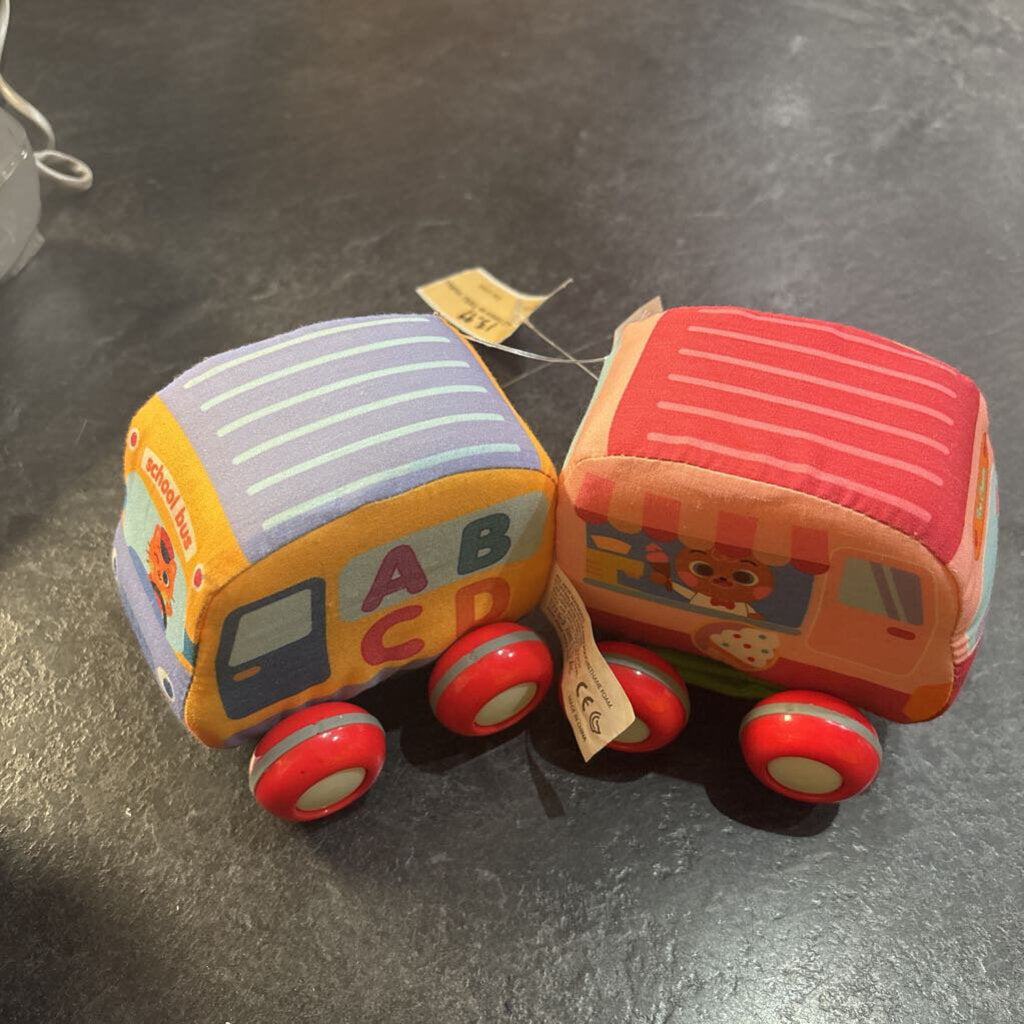 Lot de 2 voiture en TISSU