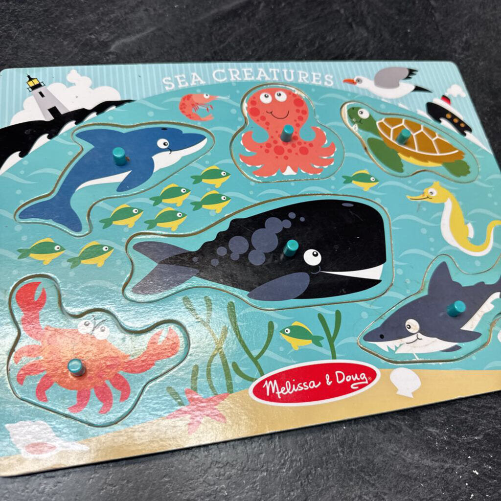 casse tete sur planche en bois -creatures de la mere