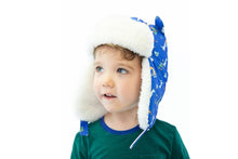 Charger l&#39;image dans la galerie, Chapeau hiver résistent à l&#39;eau - DINO ICE Trapper hat - 2-4 ans
