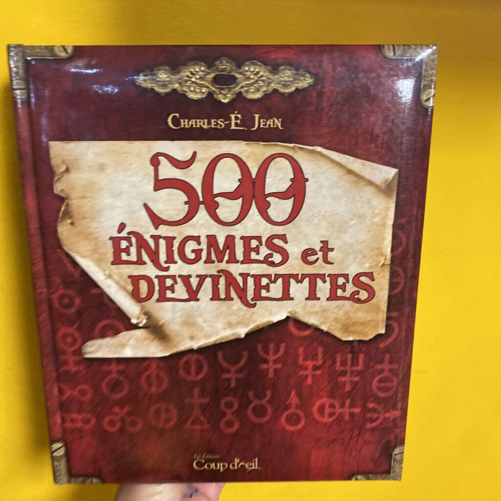 500 enigmes et devinettes