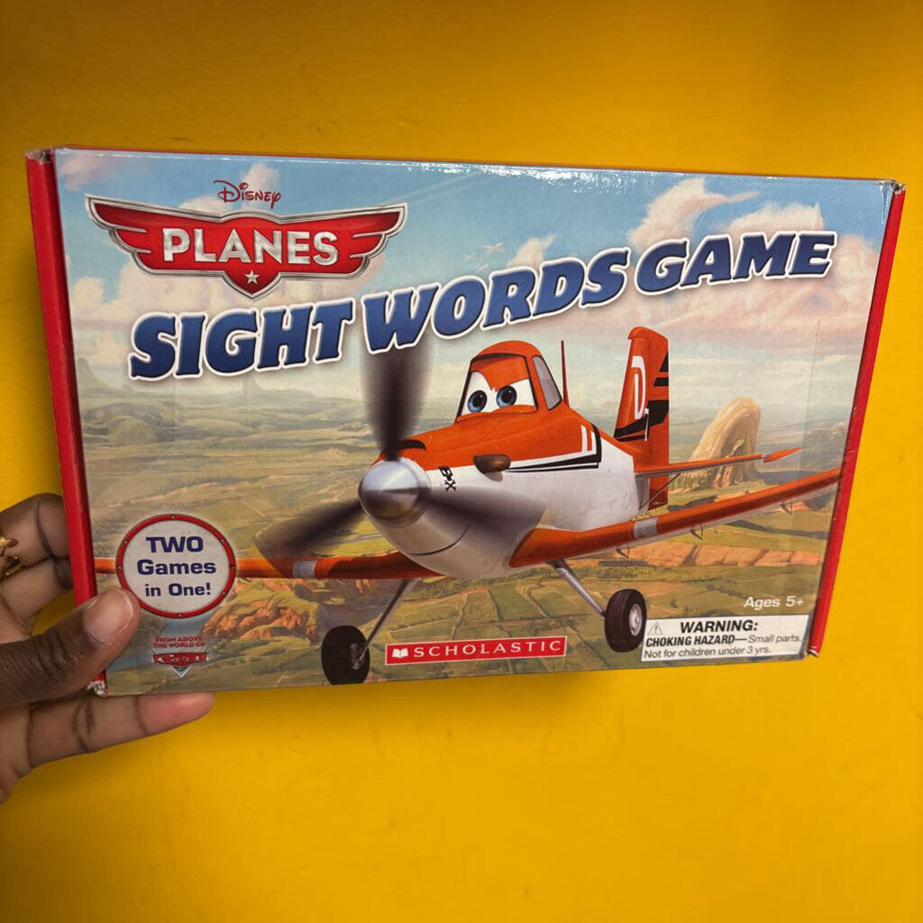 COMPLET Jeu amusant PLANES Sight words Game