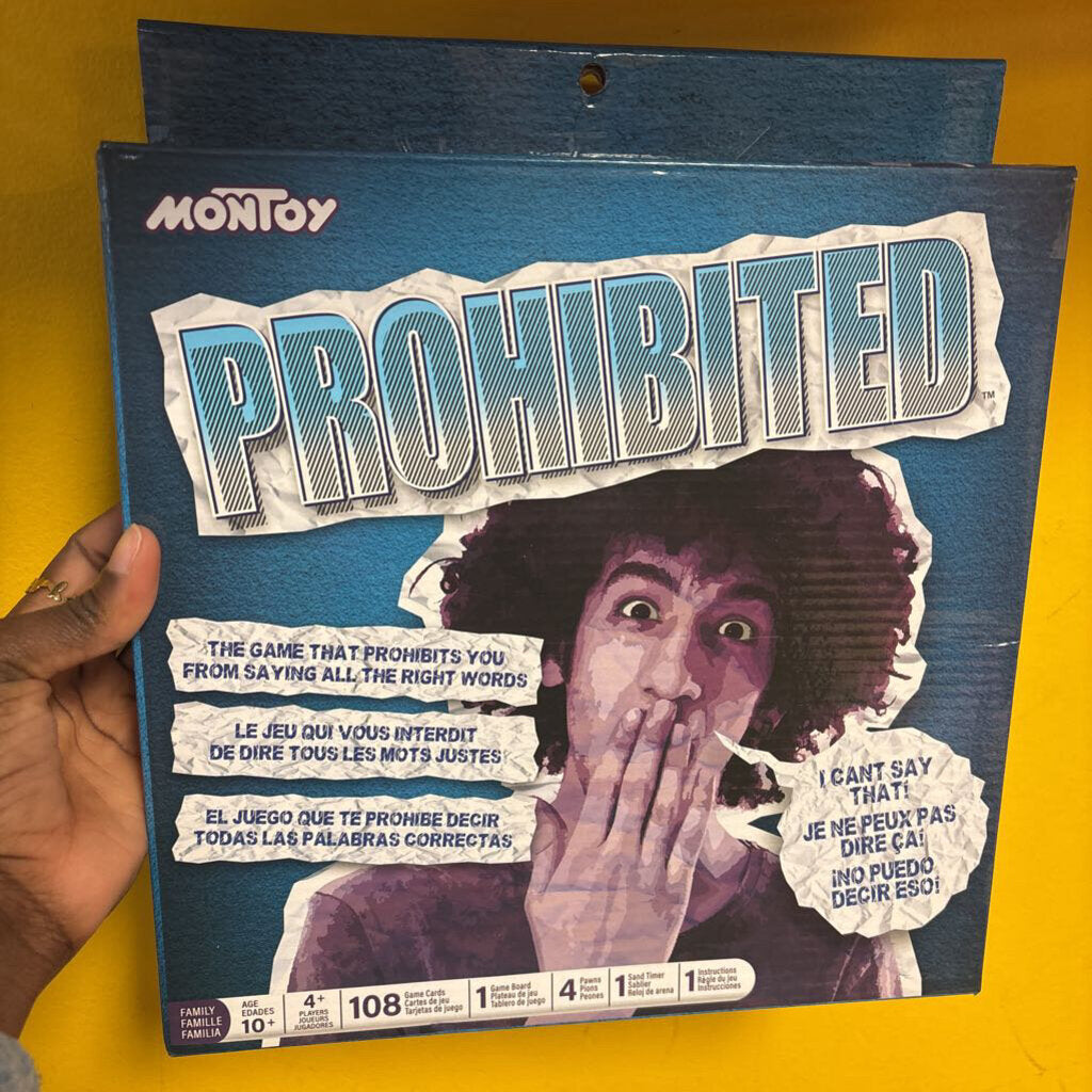 COMPLET Jeu de societe PROHIBITED