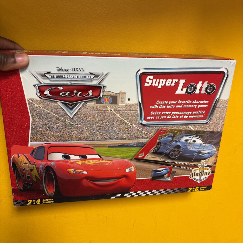 COMPLET Jeu amusant Super LOTO CARS