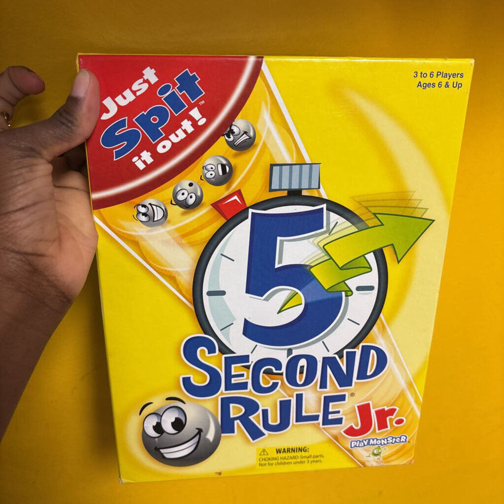 COMPLET Jeu de societe 5 SECOND RULE