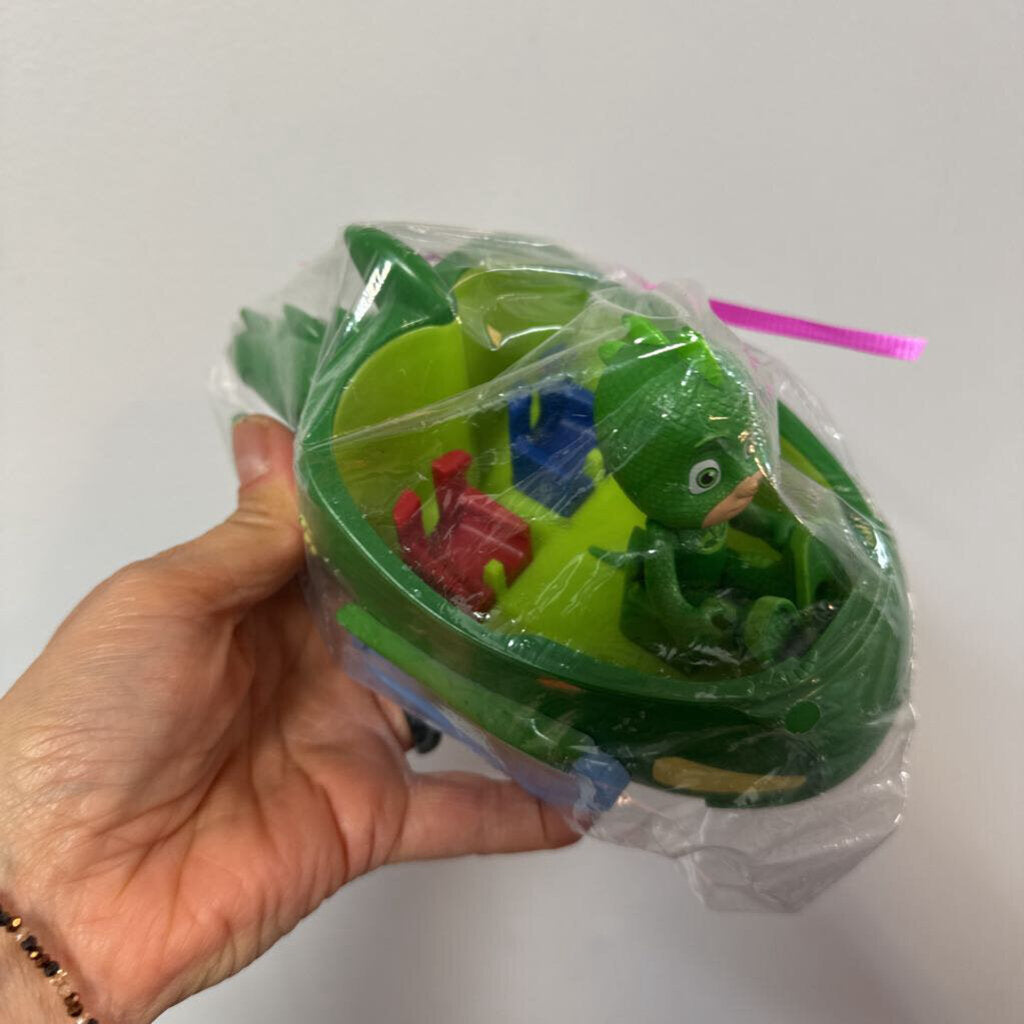 Pyjamasques figurine+vehicule GLU GLU