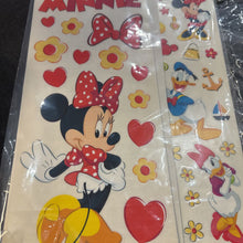 Charger l&#39;image dans la galerie, Lot de 9 feuilles AUTOCOLLANTS DISNEY
