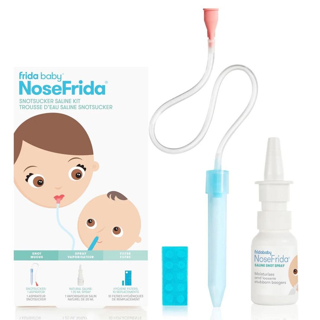 Kit Aspirateur Nasal Solution Saline - Snotsucker saline kit