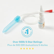 Charger l&#39;image dans la galerie, Kit Aspirateur Nasal Solution Saline - Snotsucker saline kit
