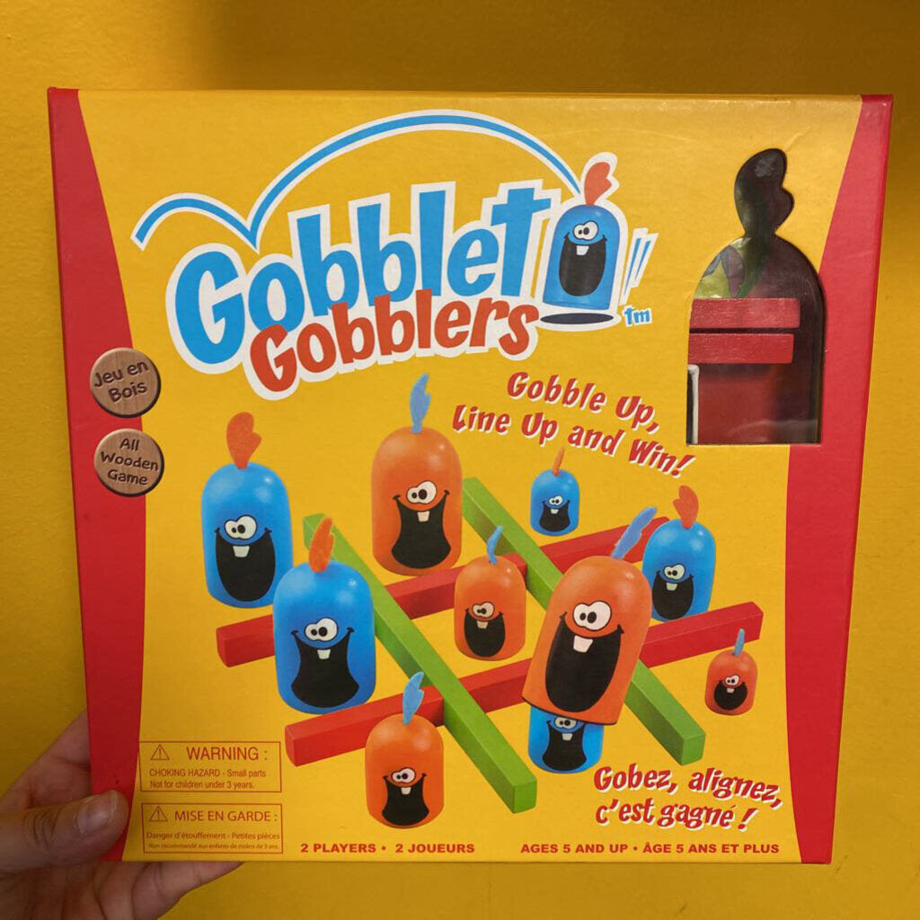 COMPLET Jeu amusant en BOIS Gobblet Gobblers
