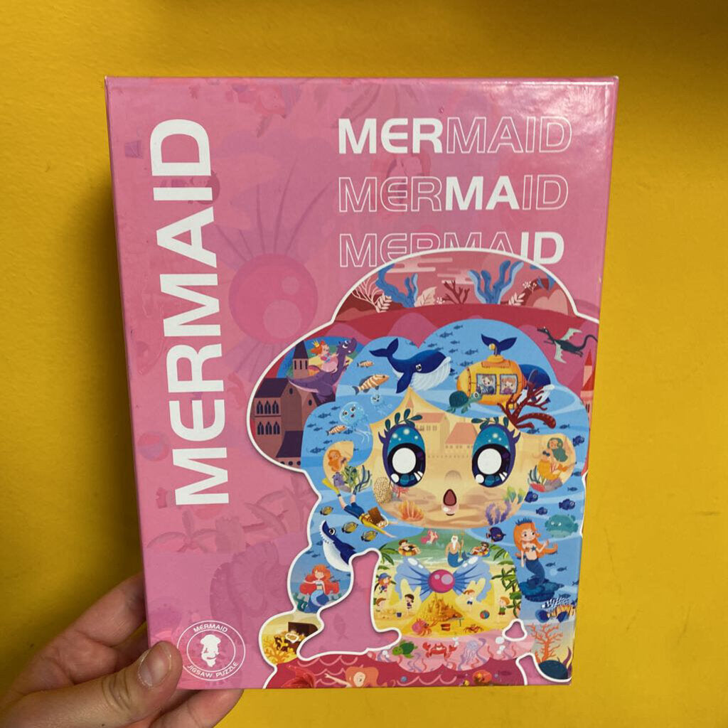 COMPLET Casse tete sur planche 70 pcs MERMAID