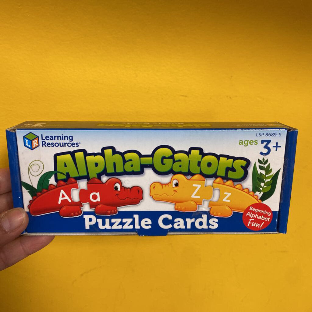 COMPLET Jeu EDUCATIF casse tete DUO 26 pcs ALPHA-GATORS
