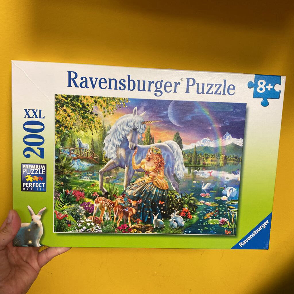 COMPLET Casse tete sur planche 200 pcs FOREST