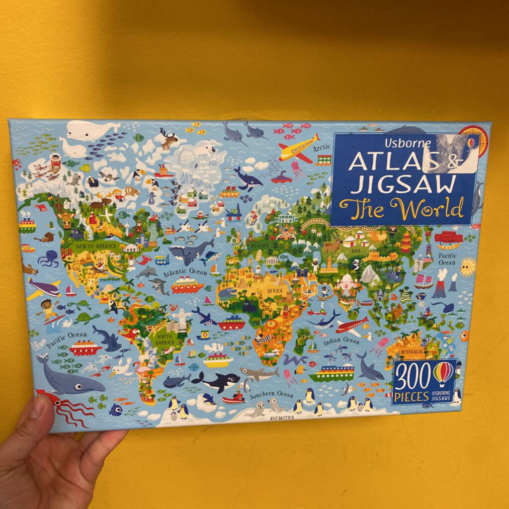 COMPLET Casse tete sur planche 300 pcs The WORLD