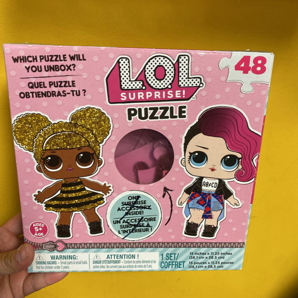 TEL QUEL (manque access surprise) Casse 48 pcs LOL