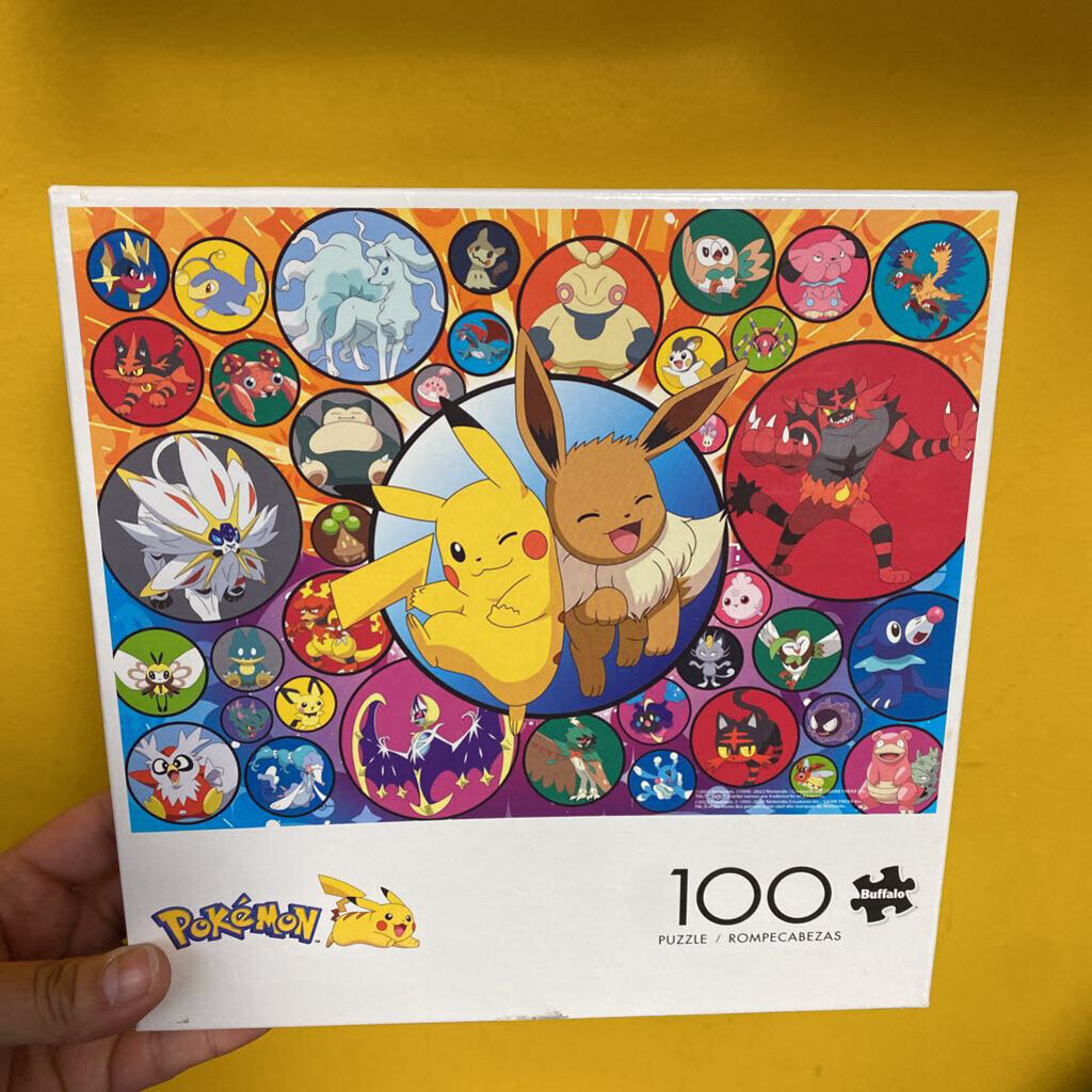 COMME NEUF Casse tete 100 pcs POKEMON