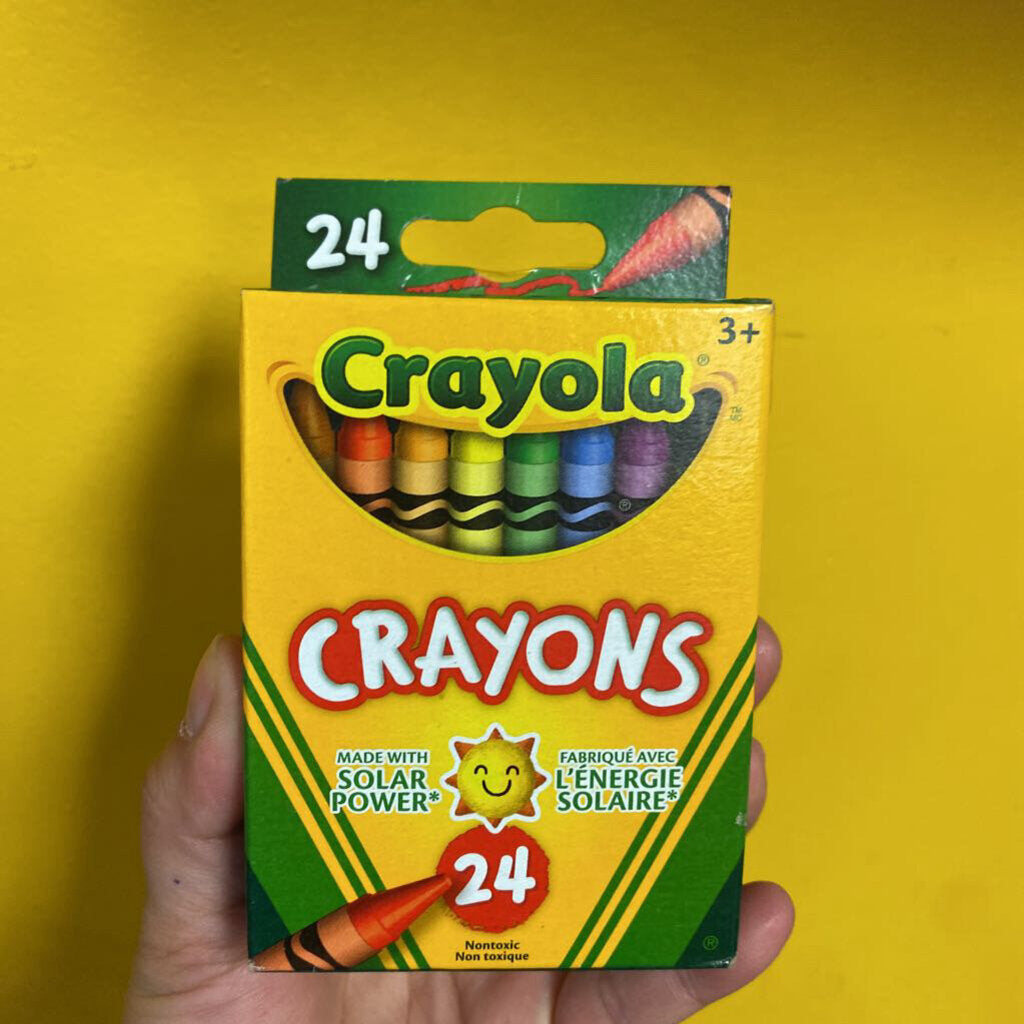 NEUF Boite 24 crayons a cire