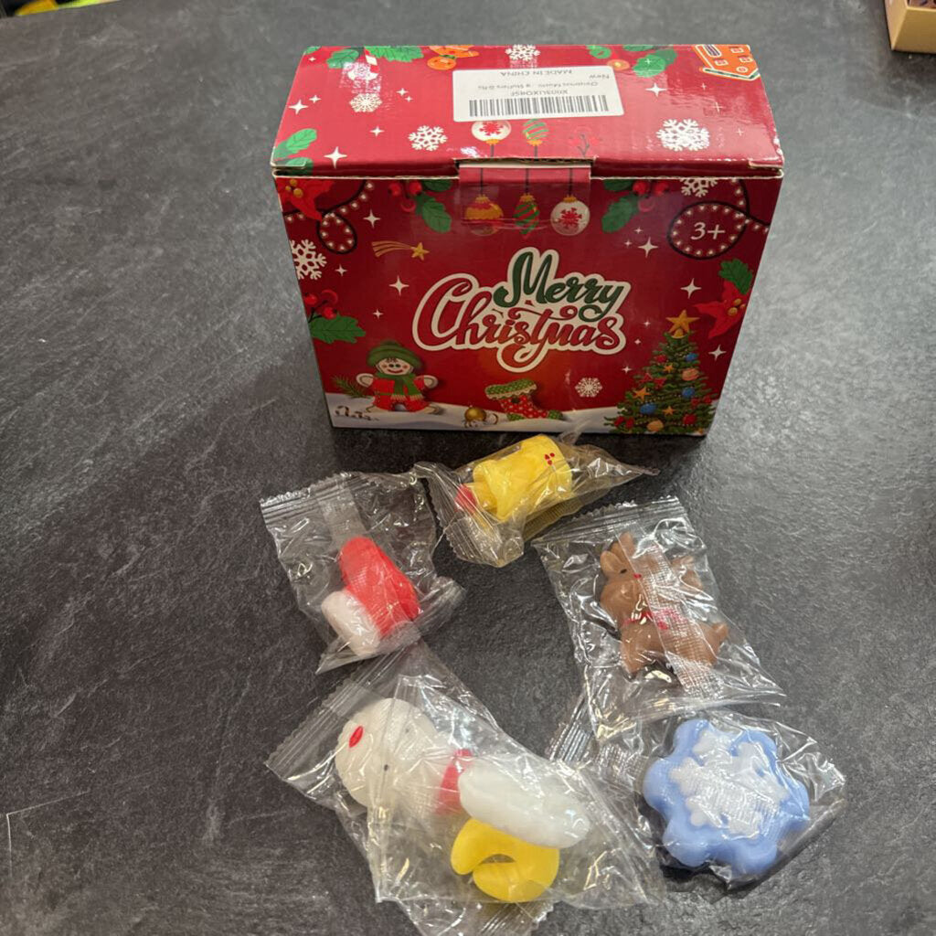 NEUF lot de 14 SQUISHIES NOEL