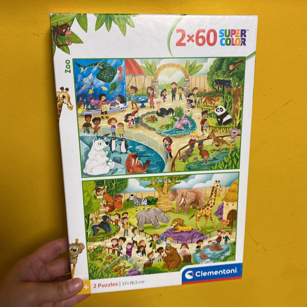 COMPLET 2 x 60 pcs LE ZOO