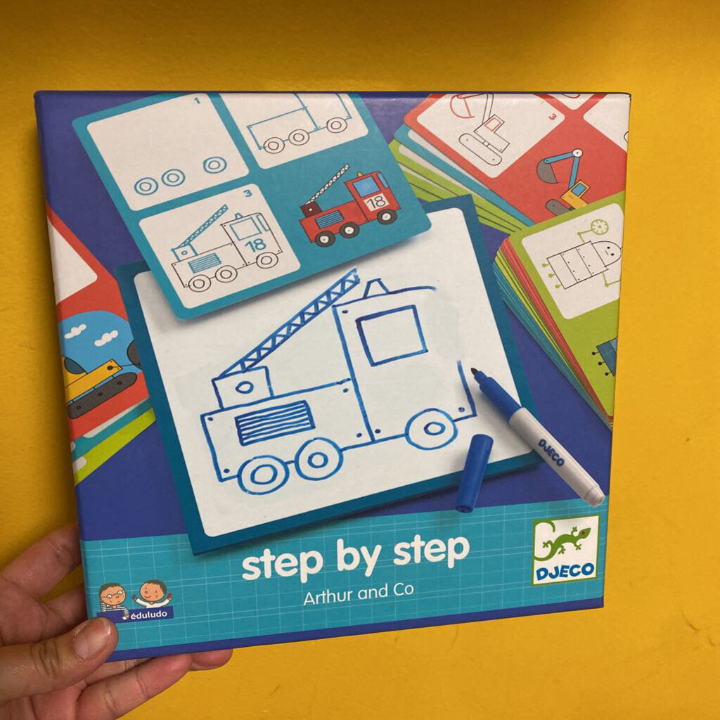 COMPLET step by step dessiner vehicules